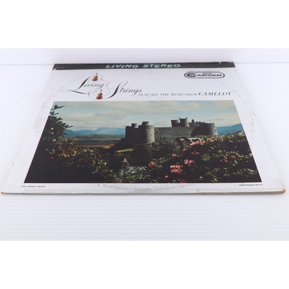 Living Strings Play All The Music From Camelot 1961 LP Record CAS 657 Rockaway - Picture 5 of 16